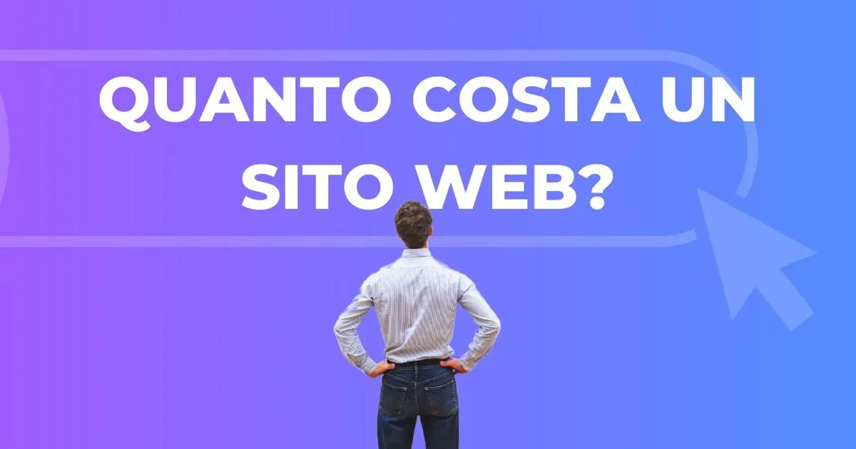 Quanto costa un sito web nel 2026
